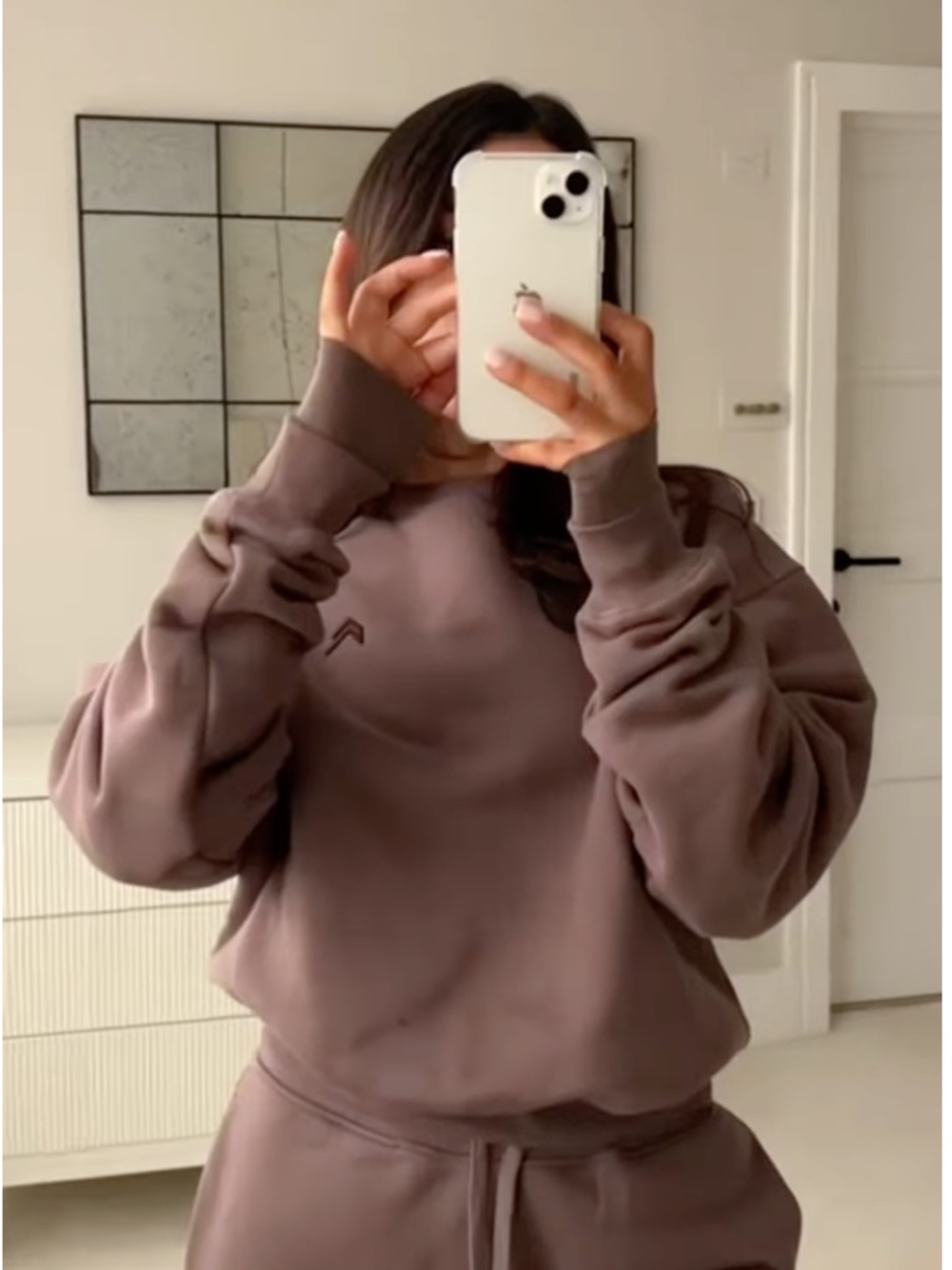 Oner Active All day oversized hoodie - cool brown